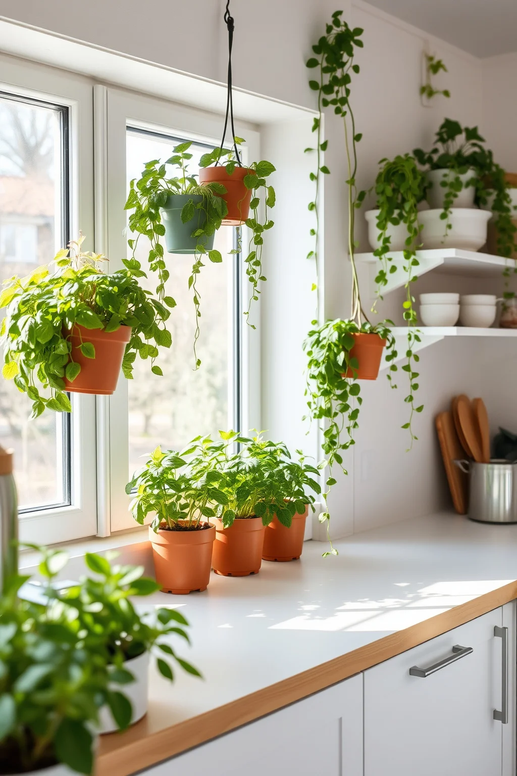 6. Touches of Greenery