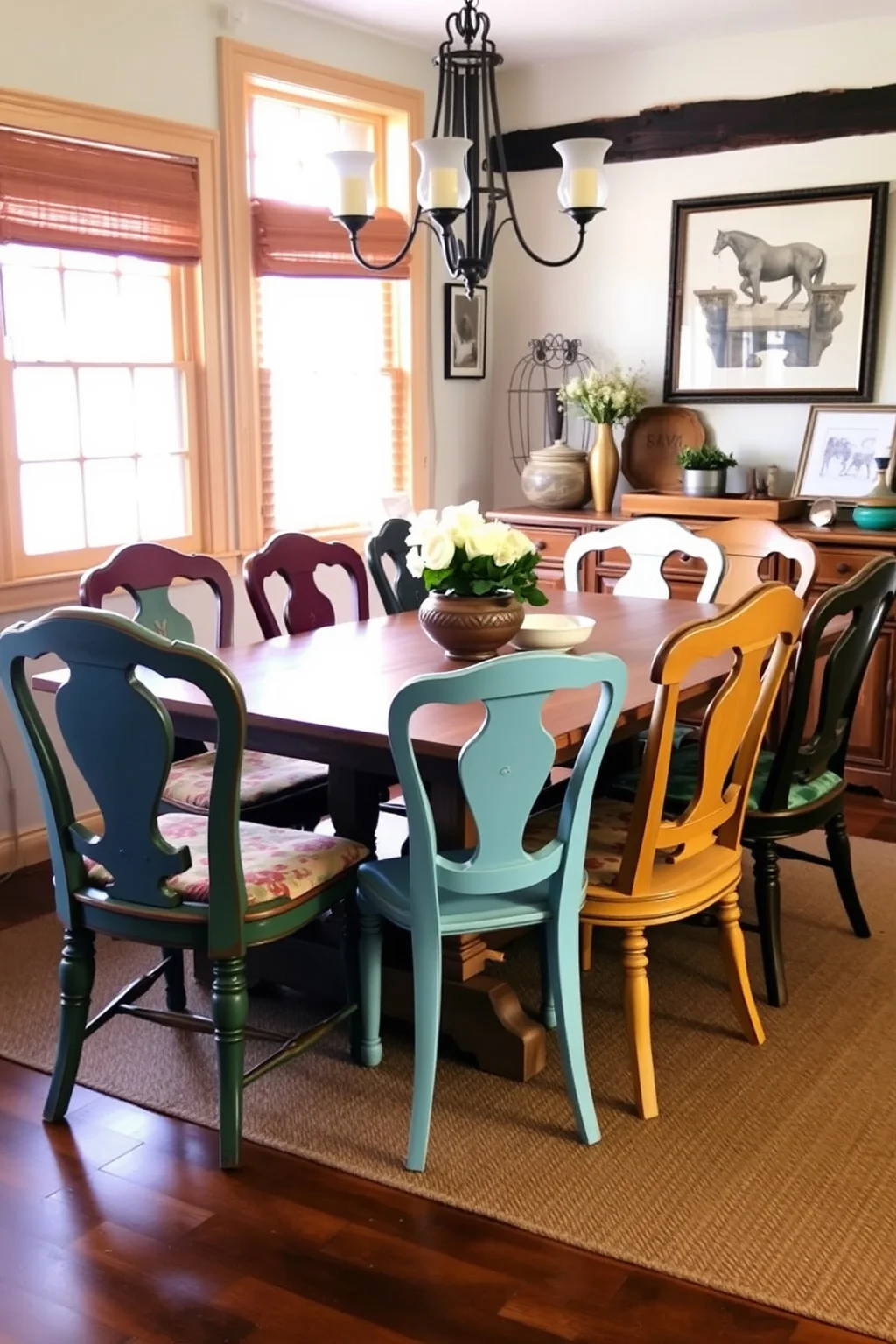 6. Vintage Dining Chairs