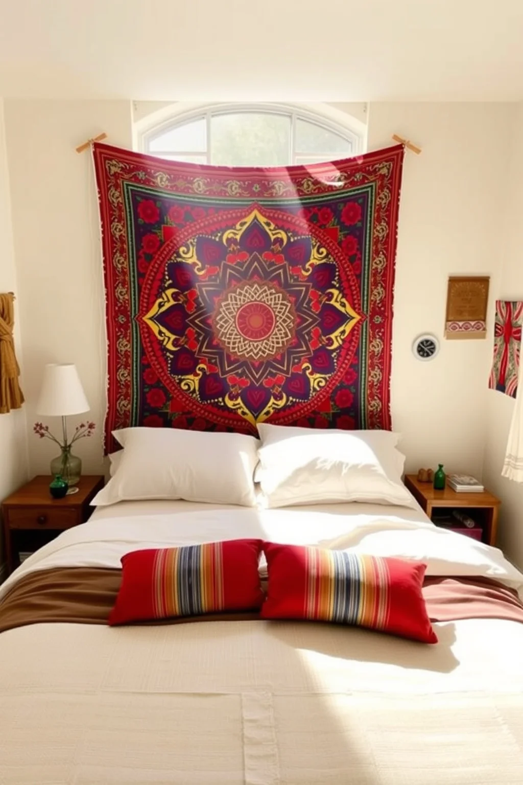 7. Colorful Tapestries