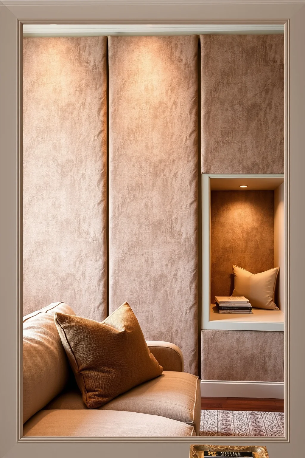 7. Fabric Wall Panels