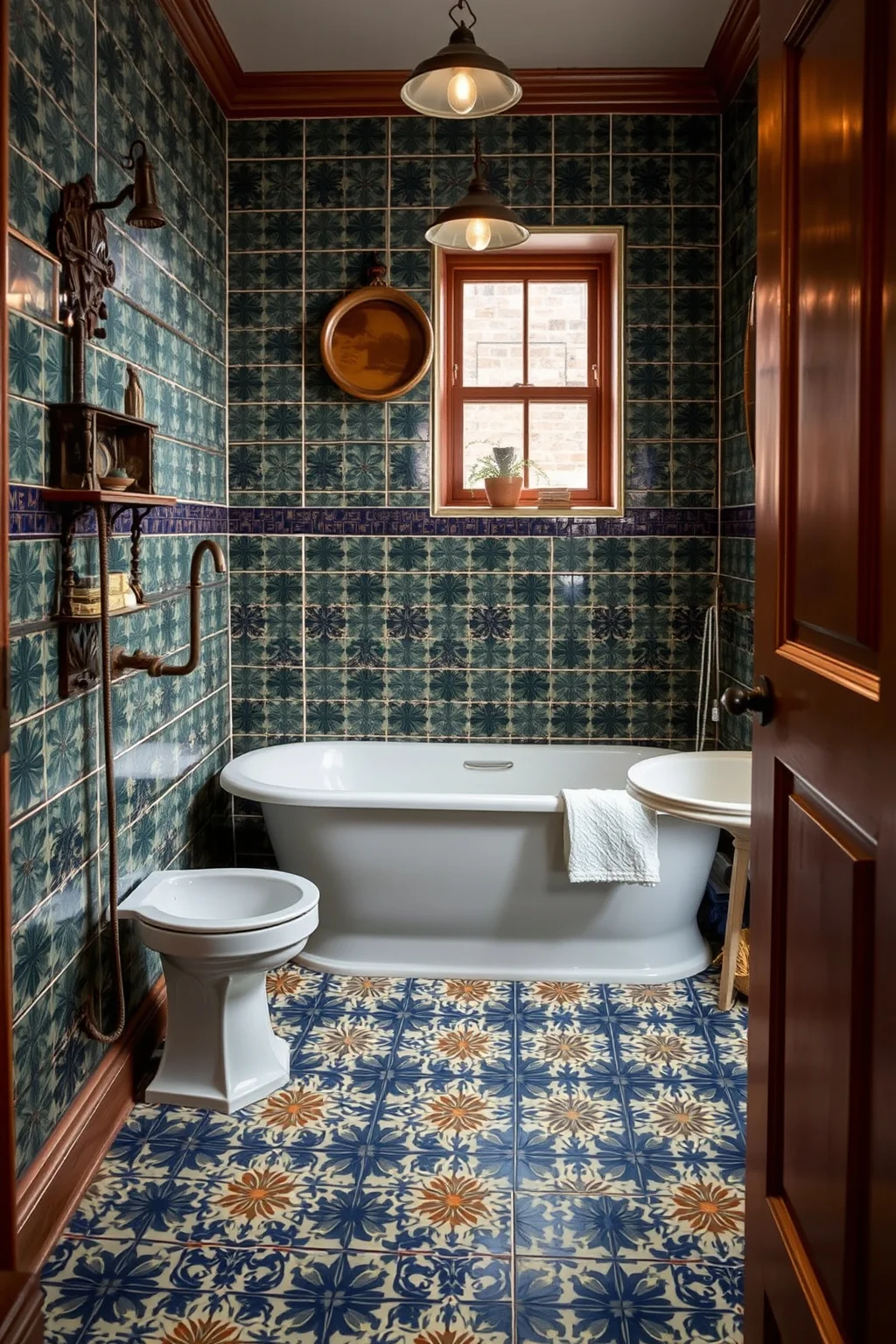 7. Vintage-Inspired Tiles