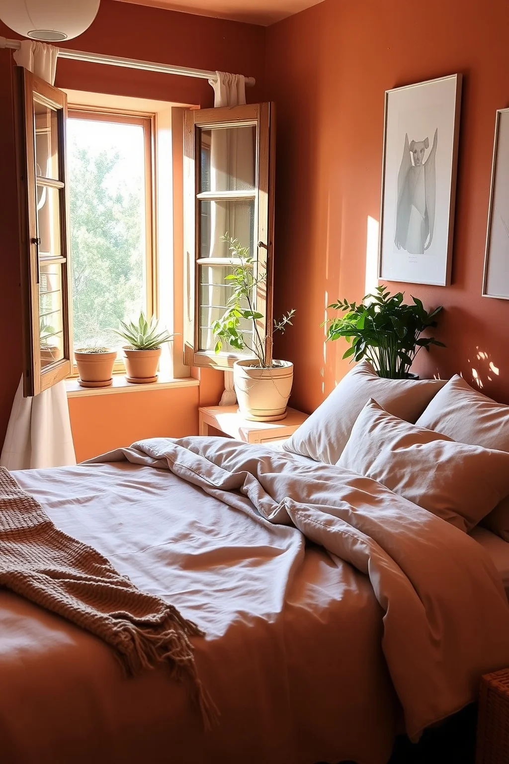 7. Warm Terracotta Haven
