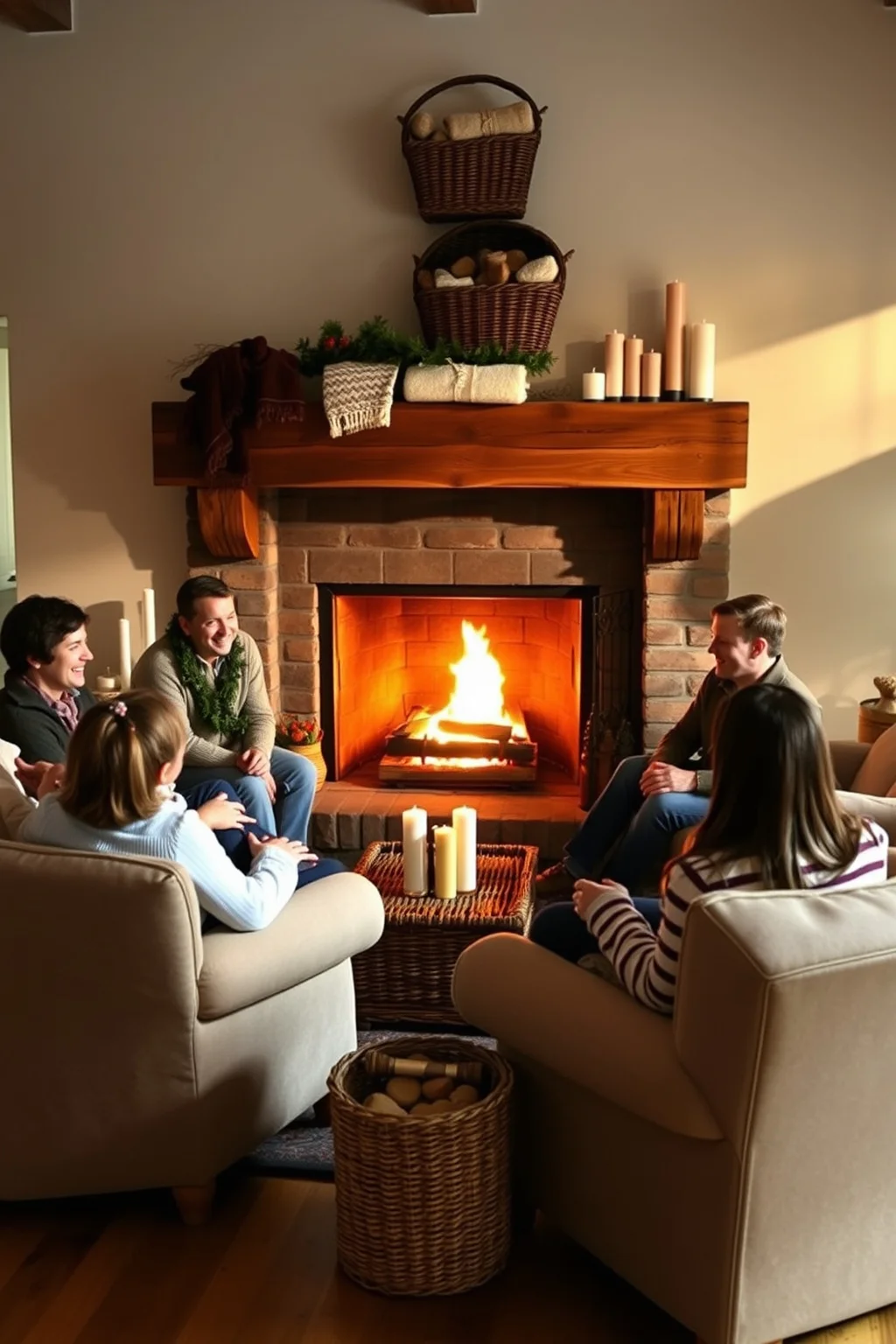 8. Create a Fireplace Focal Point