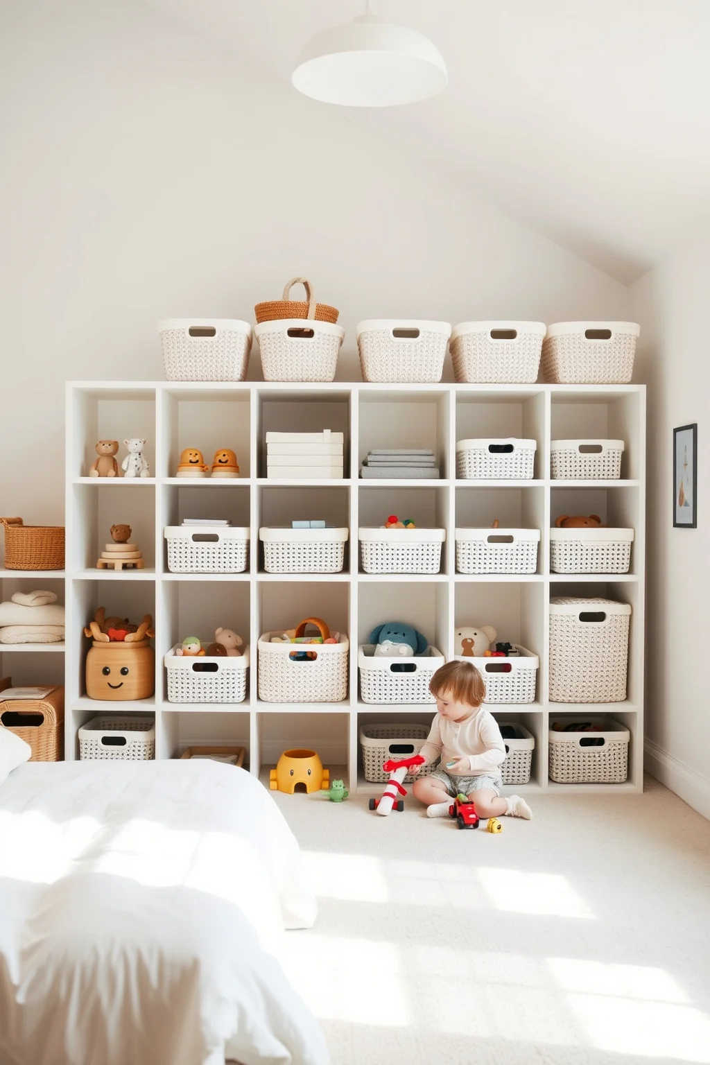 8. Decluttered Toy Storage