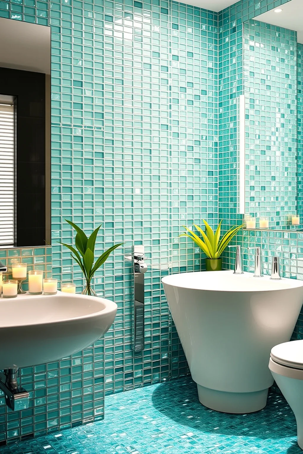 8. Glass Tiles