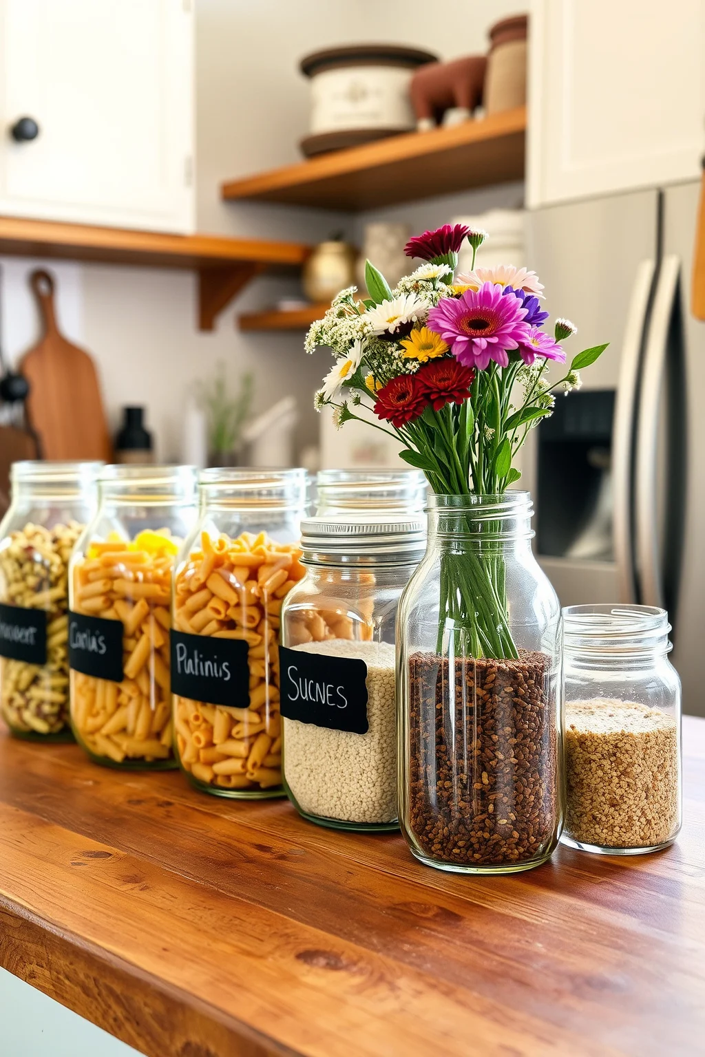 8. Mason Jar Storage