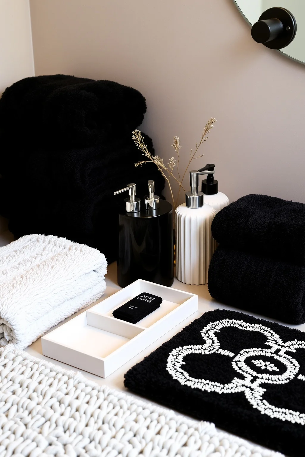 8. Monochrome Accessories
