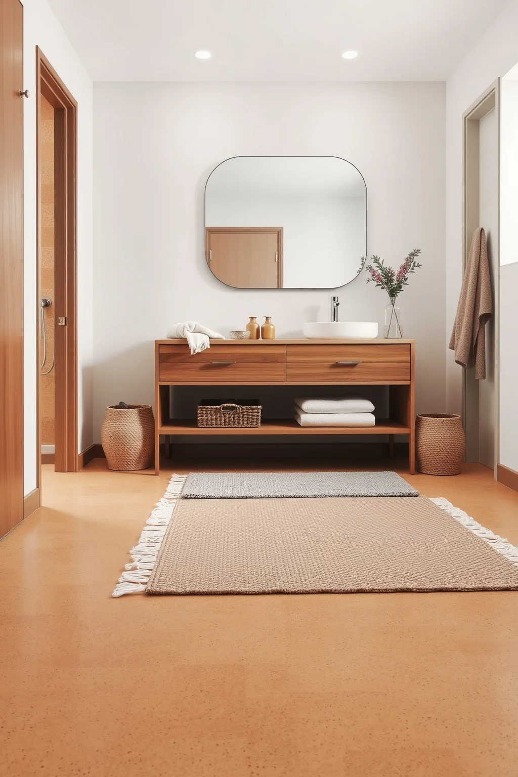 8. Soft, Natural Flooring
