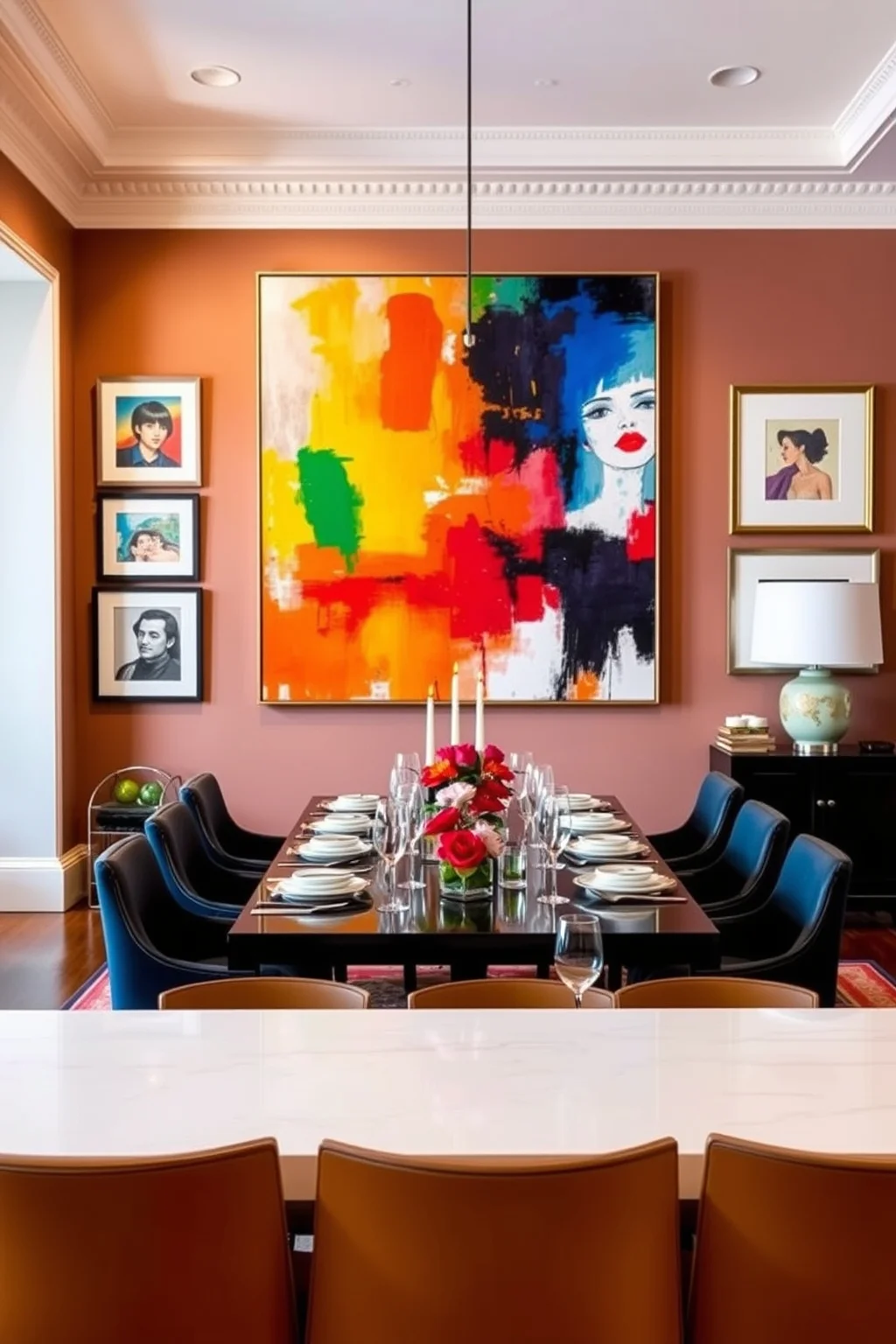 8. Statement Art Piece