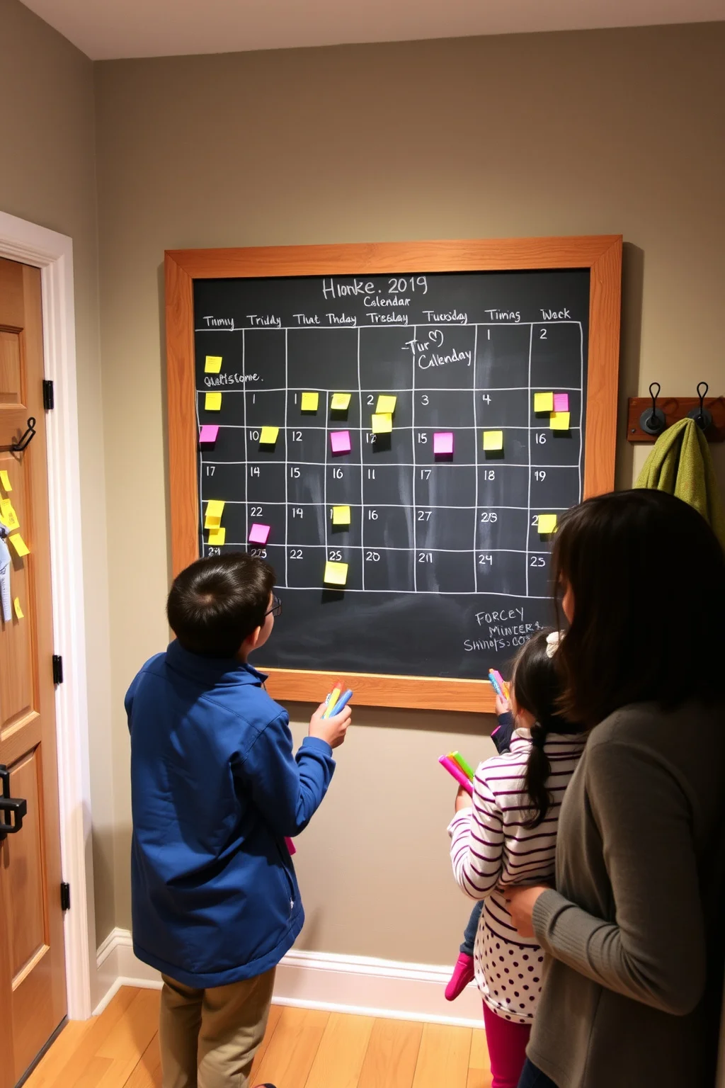 9. A Family Calendar