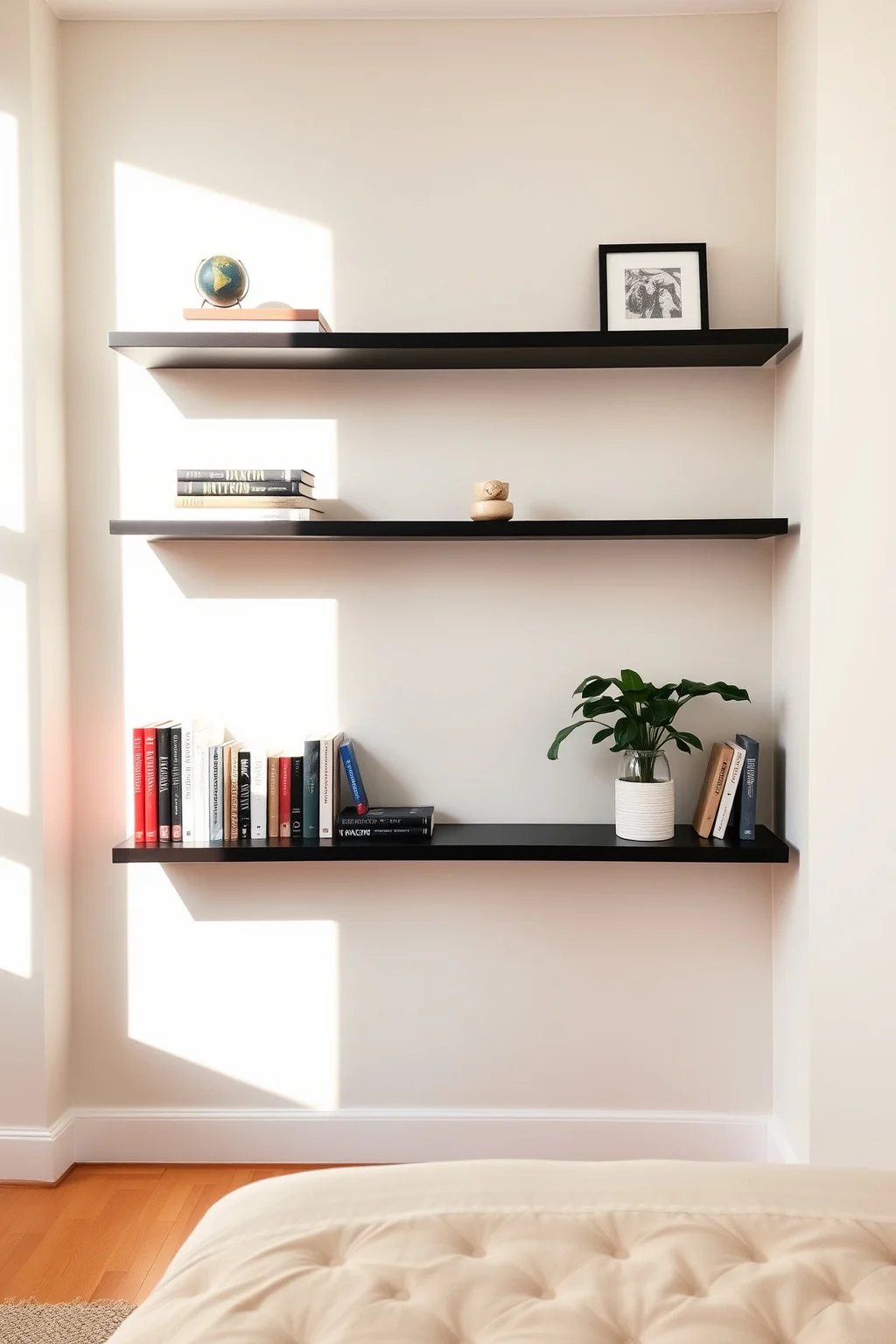 9. Floating Shelves