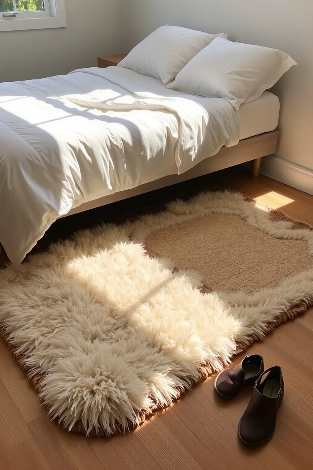 9. Layered Rugs