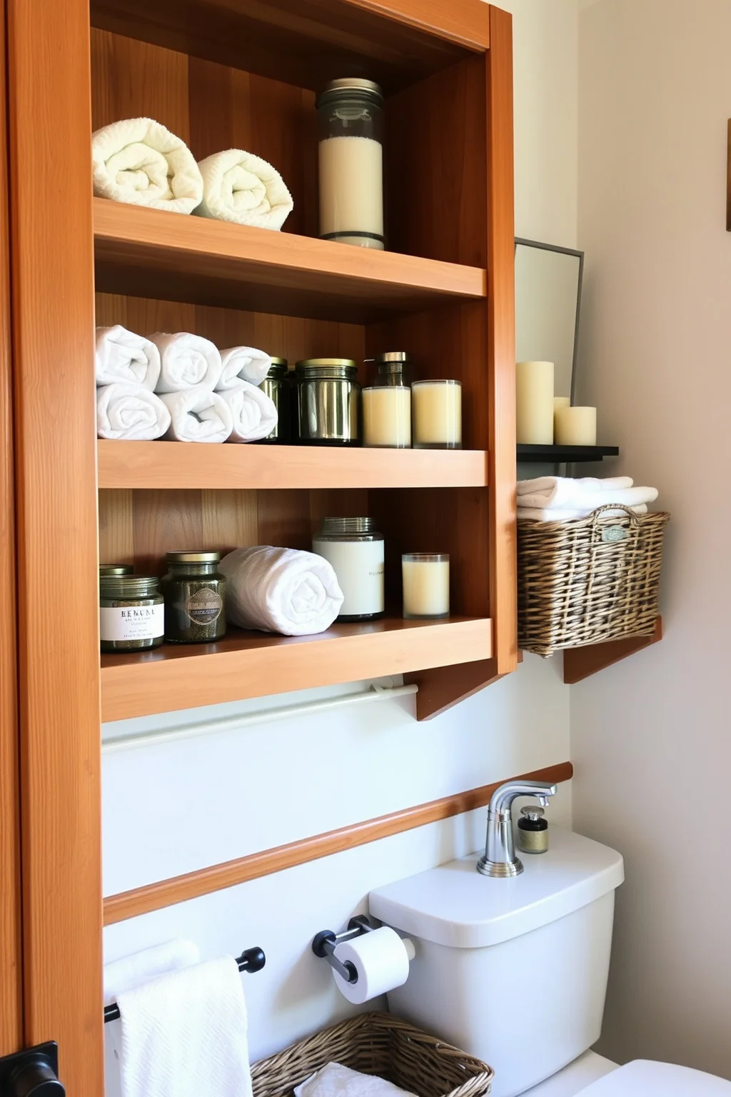 9. Open Shelving