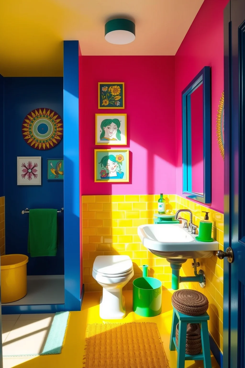 9. Playful Color Combinations