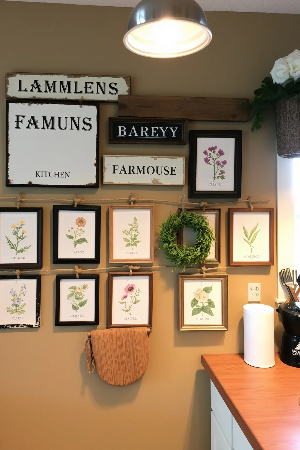 9. Rustic Wall Art