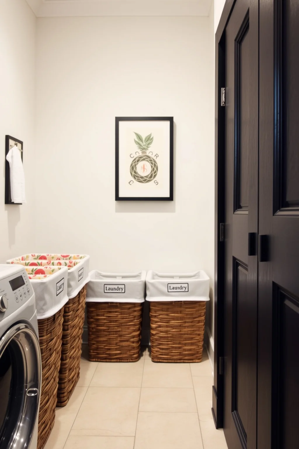 9. Stylish Laundry Baskets