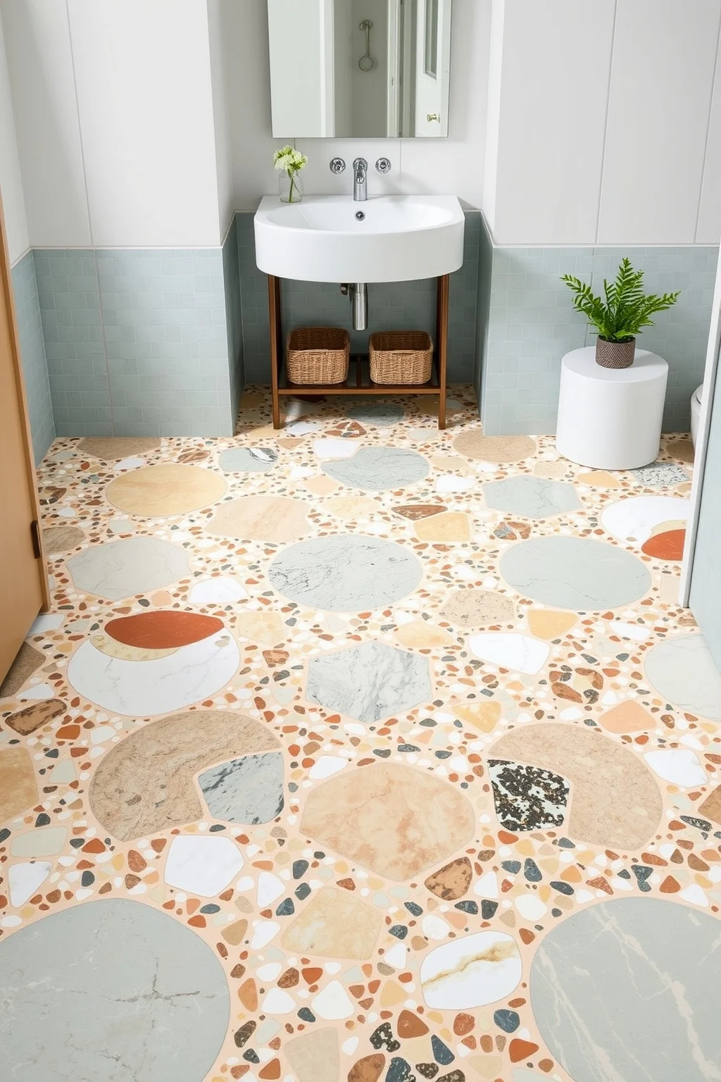 9. Terrazzo Tiles