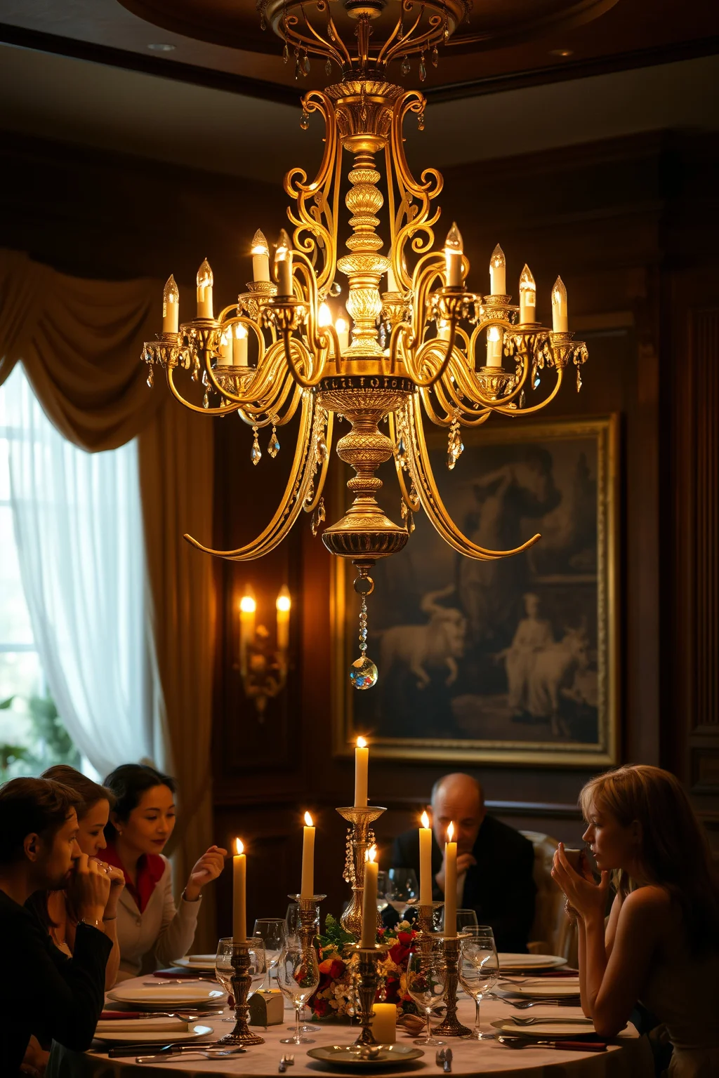 1. Classic Chandelier