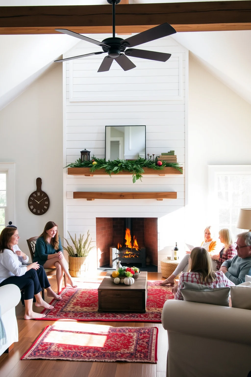 1. Classic White Shiplap