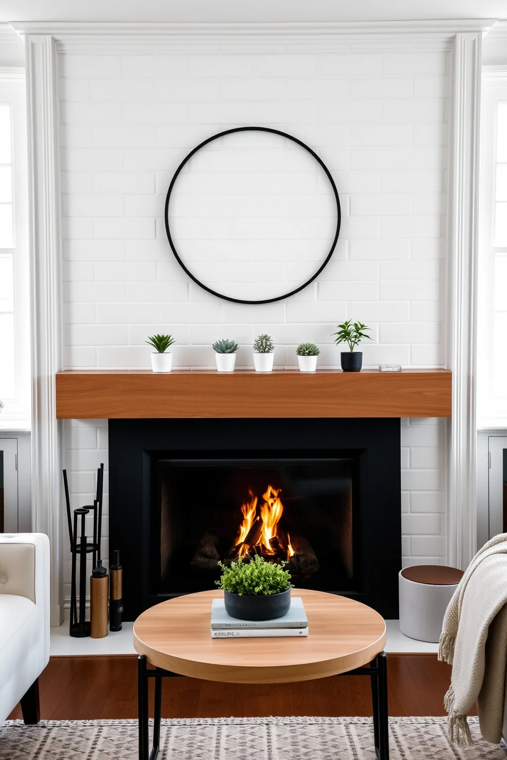 1. Classic White Subway Tiles