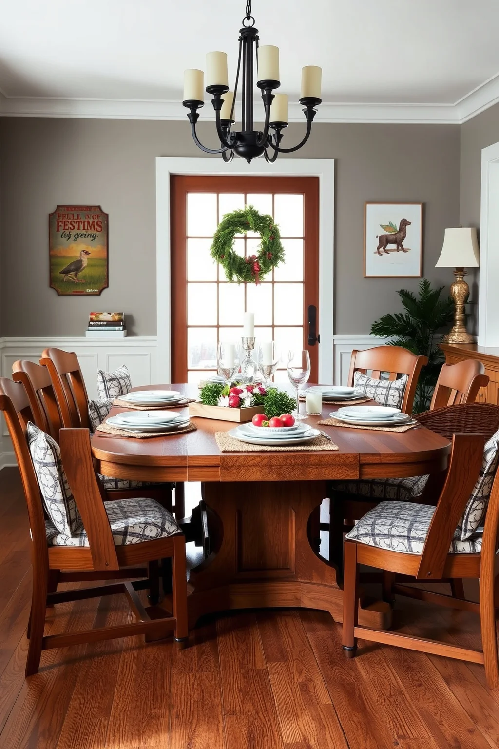 1. Classic Wooden Chairs