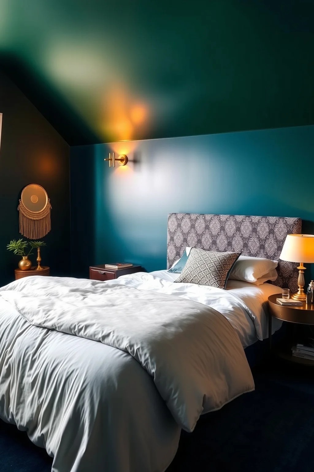 1. Deep Jewel Tones on the Walls