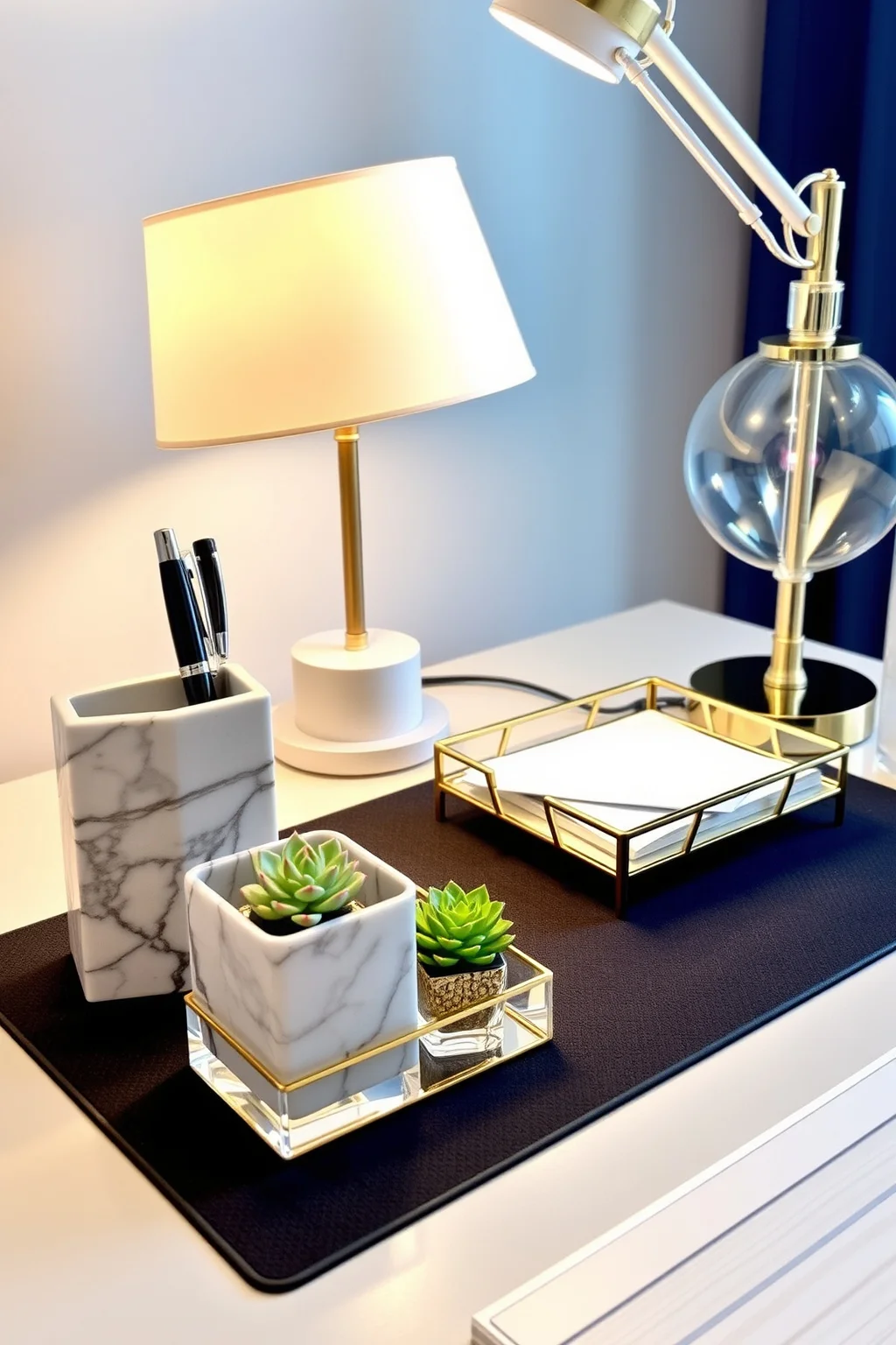 1. Elegant Desk Accessories