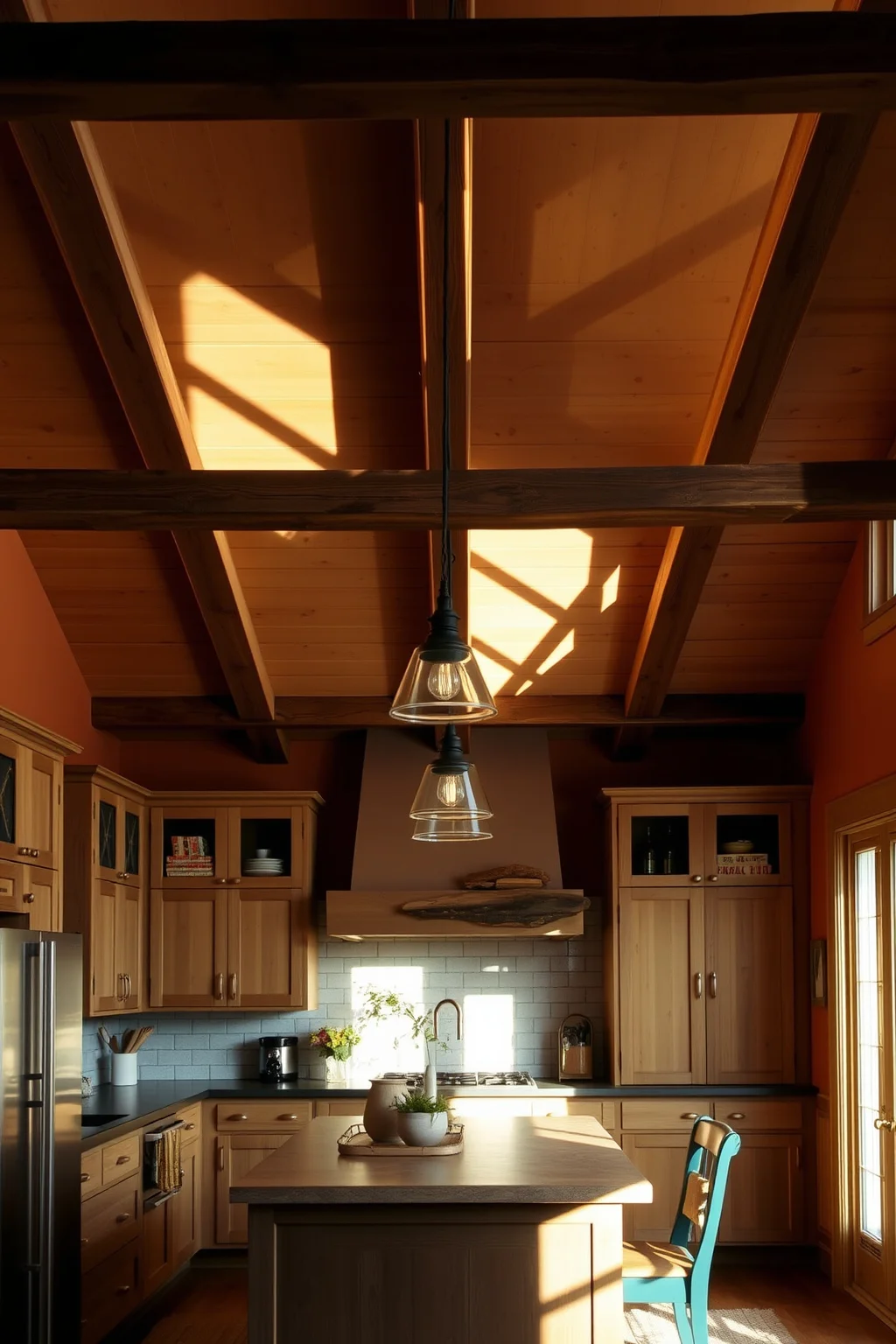 1. Exposed Beams