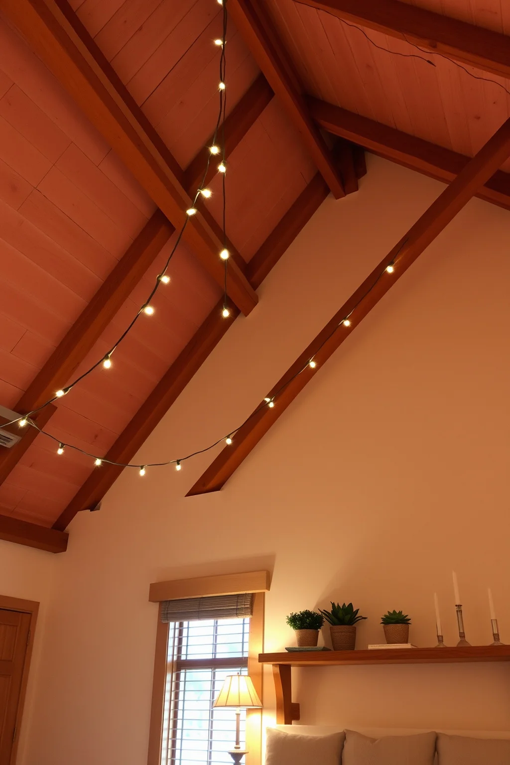 1. Exposed Wood Beams