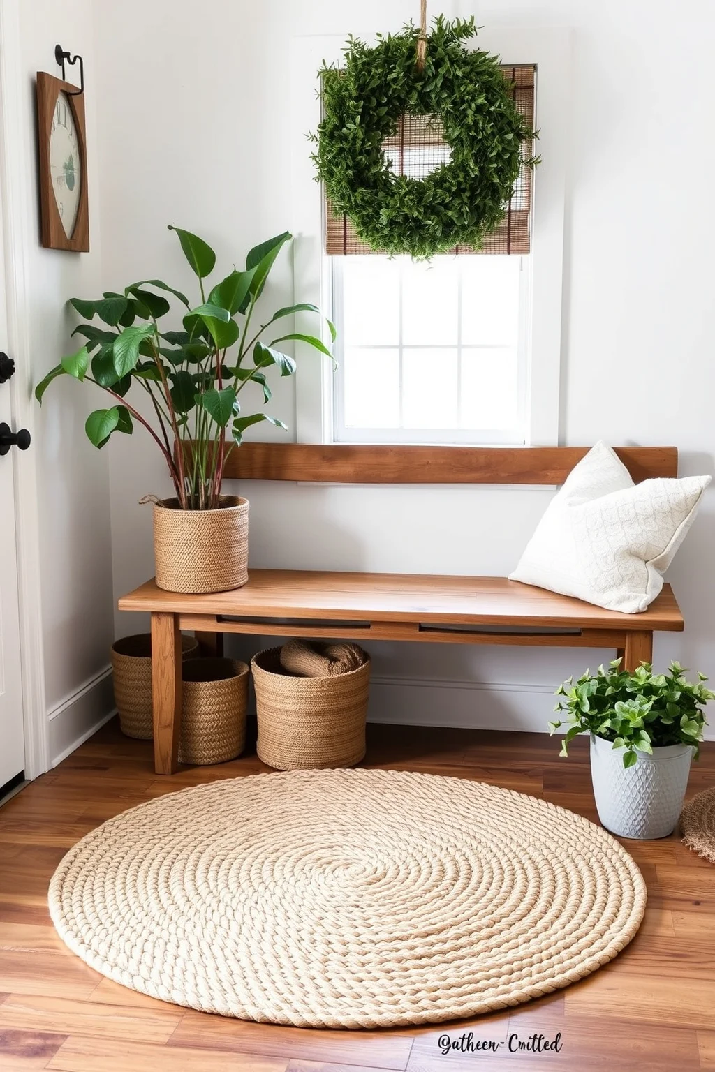 1. Jute Braided Rug