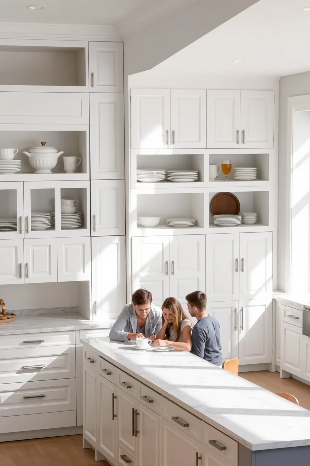 1. Shaker-Style Cabinets