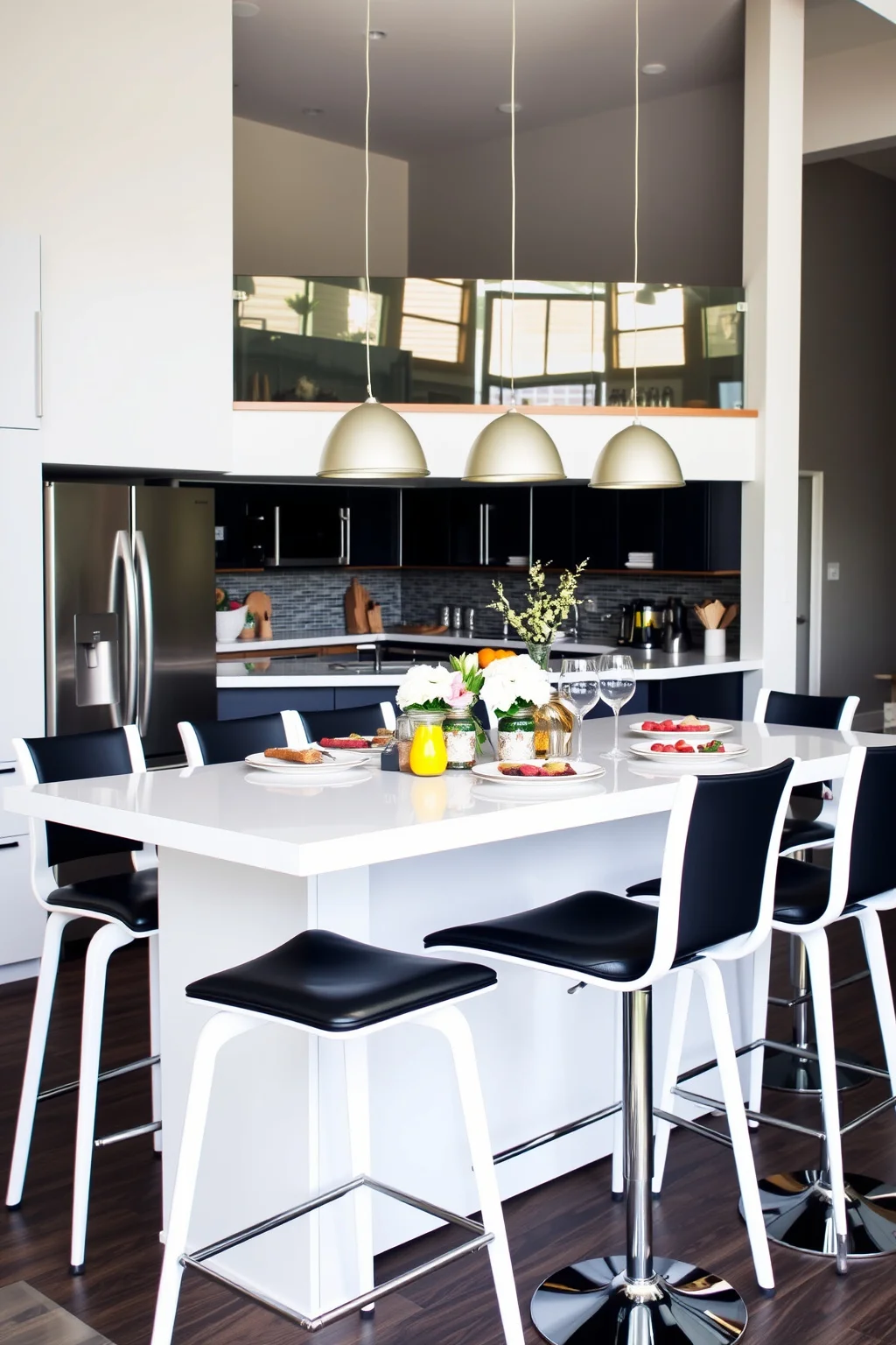 10. Barstool-style Dining Chairs