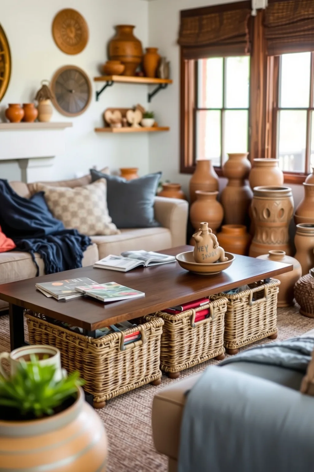 10. Earthy Accents