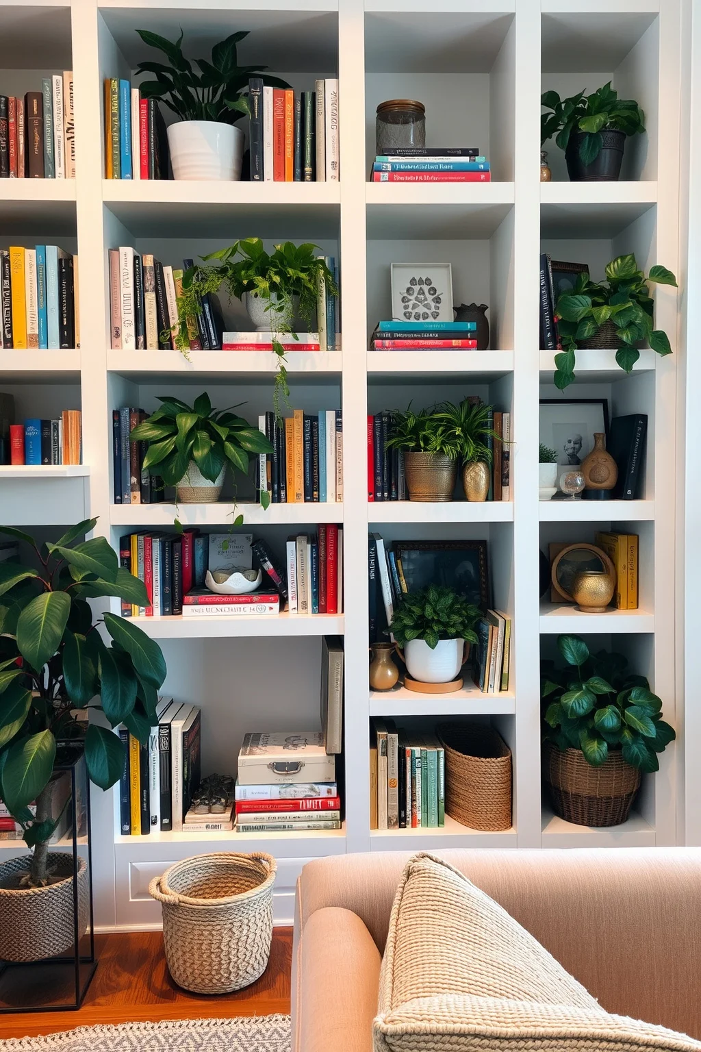 10. Open Shelving