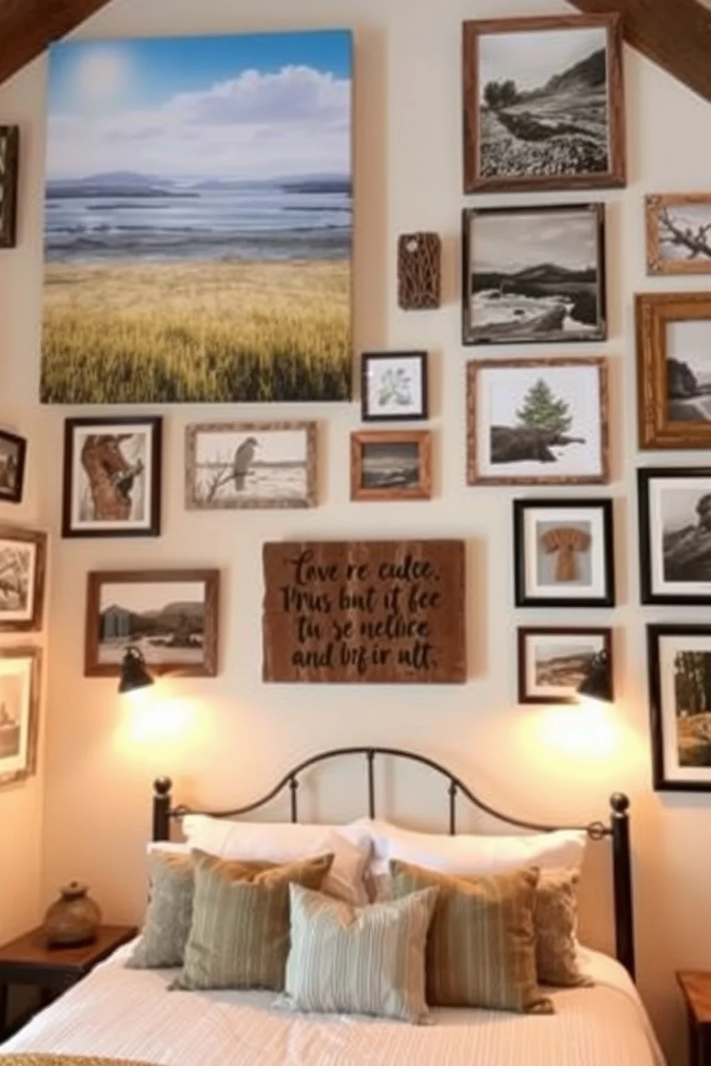 10. Rustic Wall Art