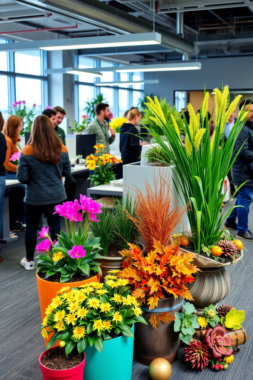 10. Seasonal Plant Displays