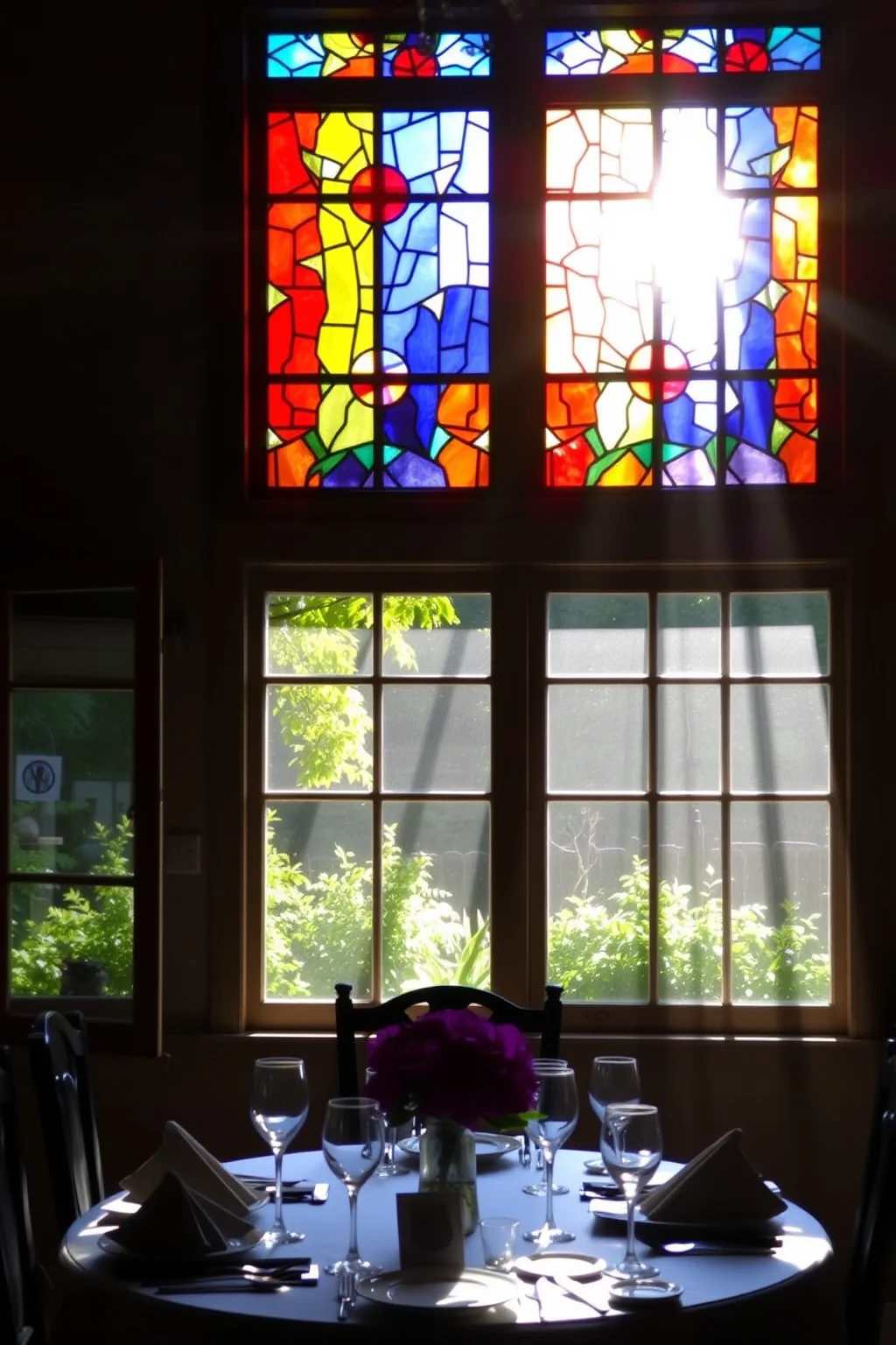 10. Stained Glass Panels