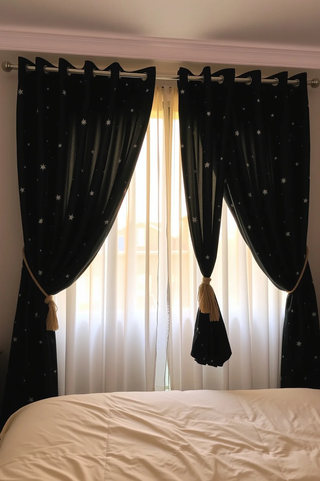 10. Starry Night Curtains