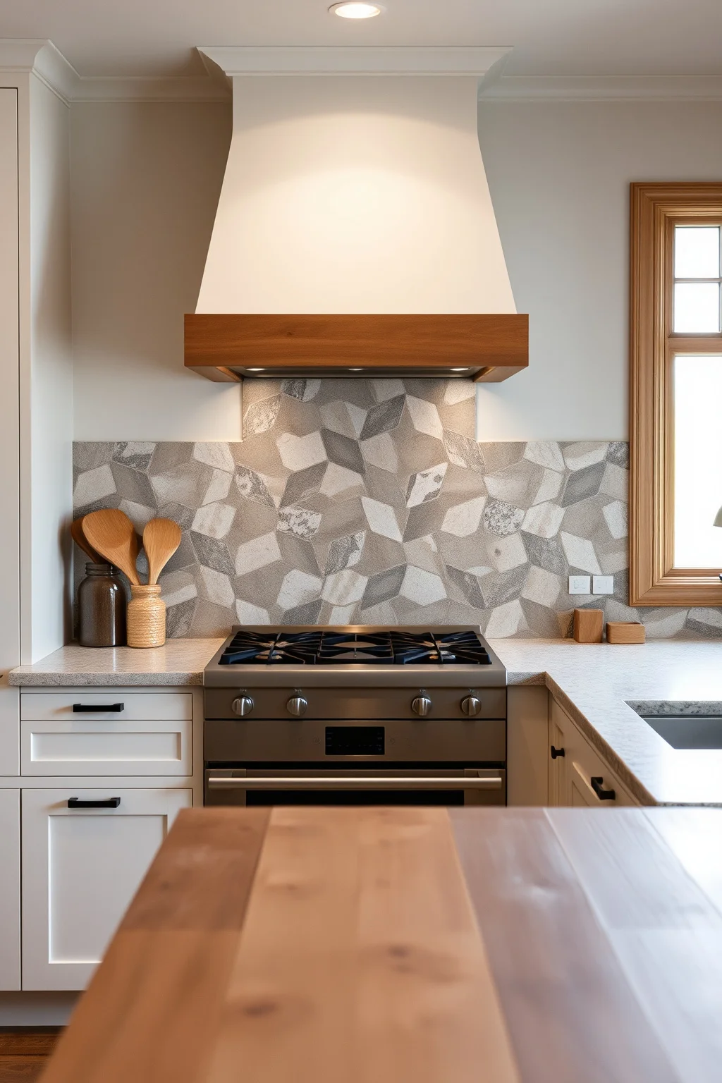 10. Statement Backsplash