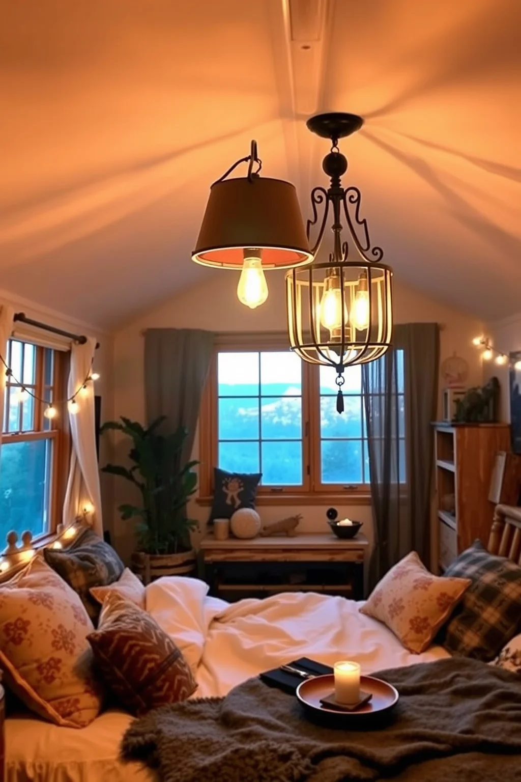 10. Unique Light Fixtures