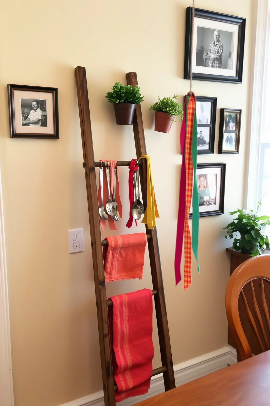10. Use a Ladder for Display