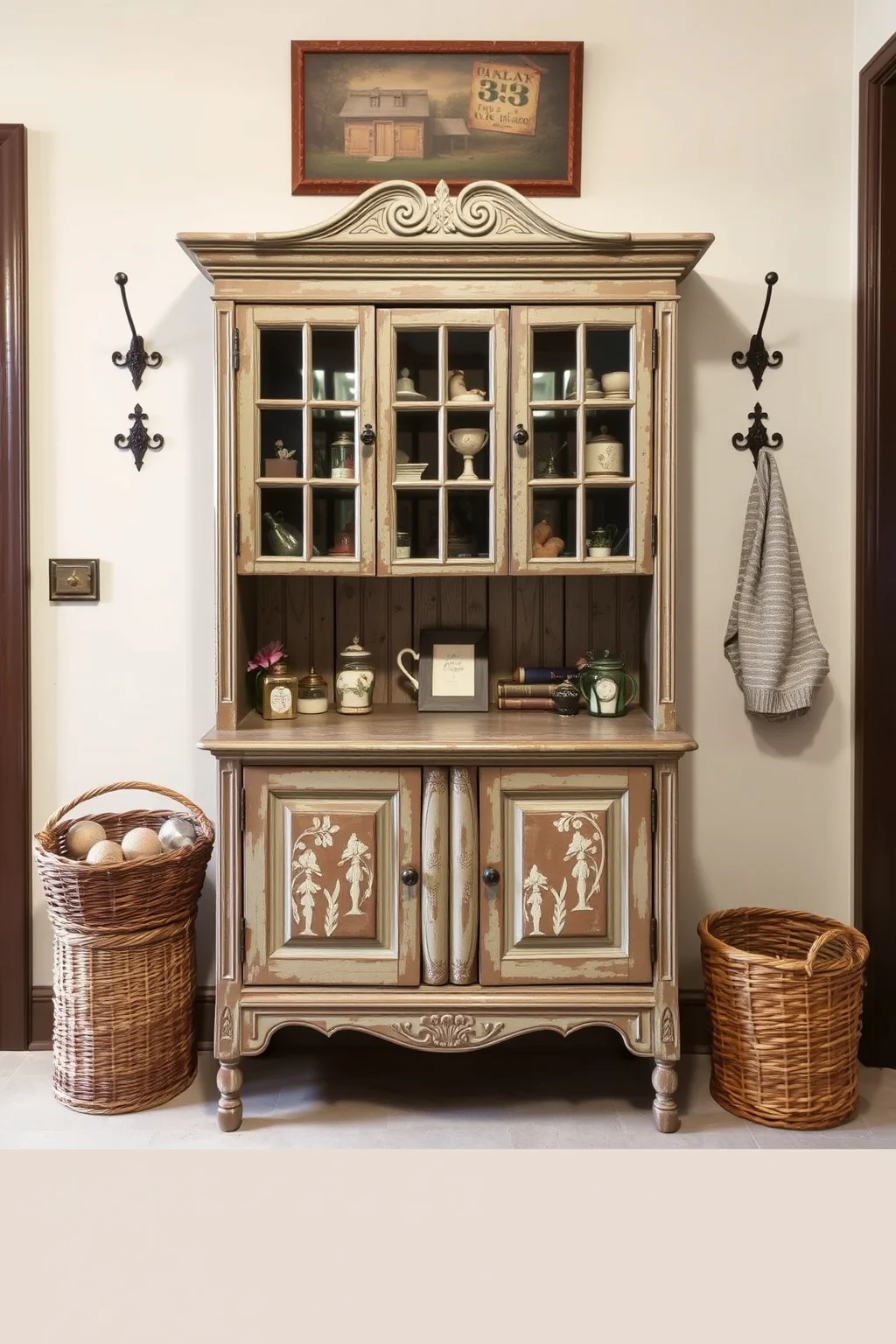 10. Vintage Style Cabinets