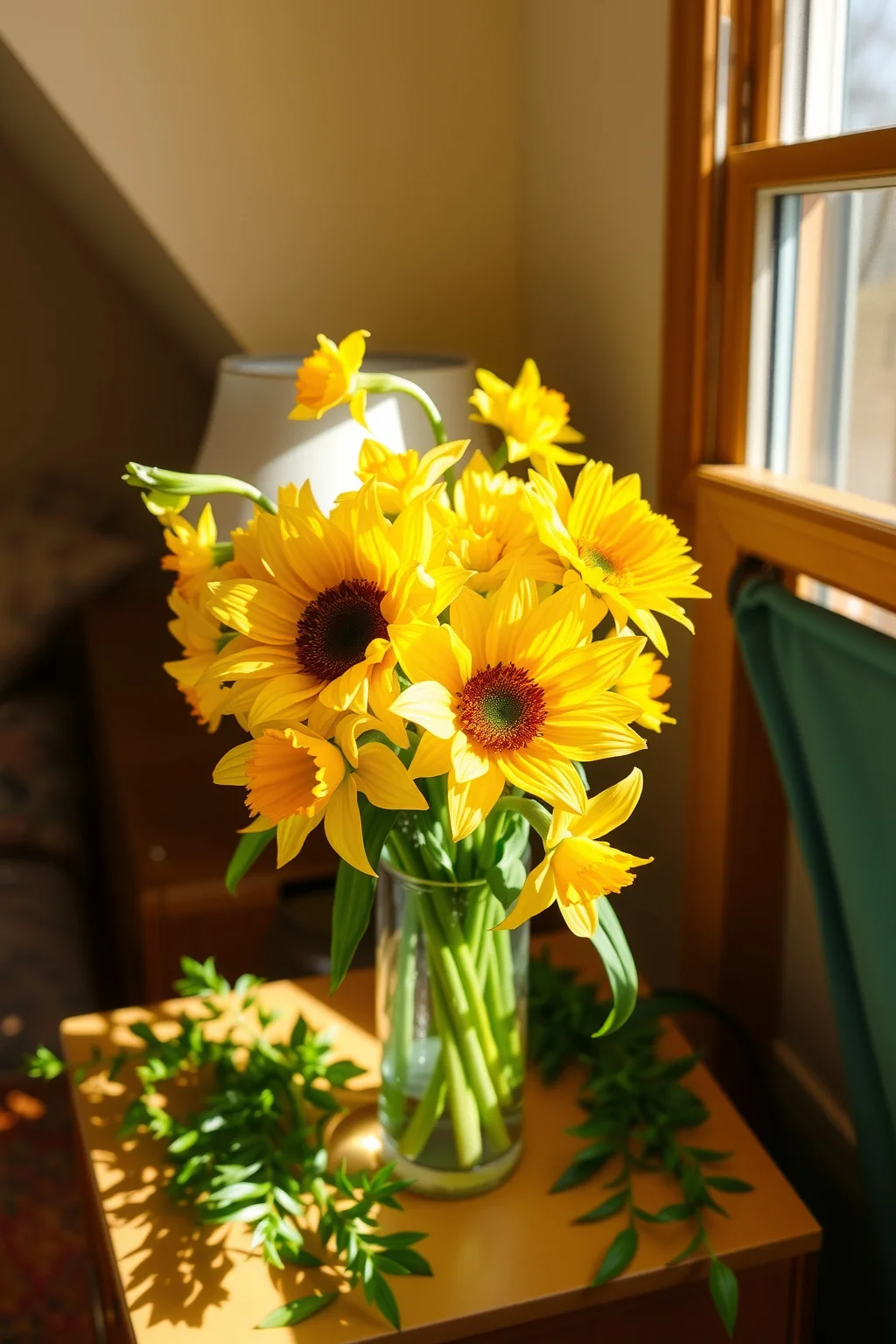 10. Yellow Flower Arrangements