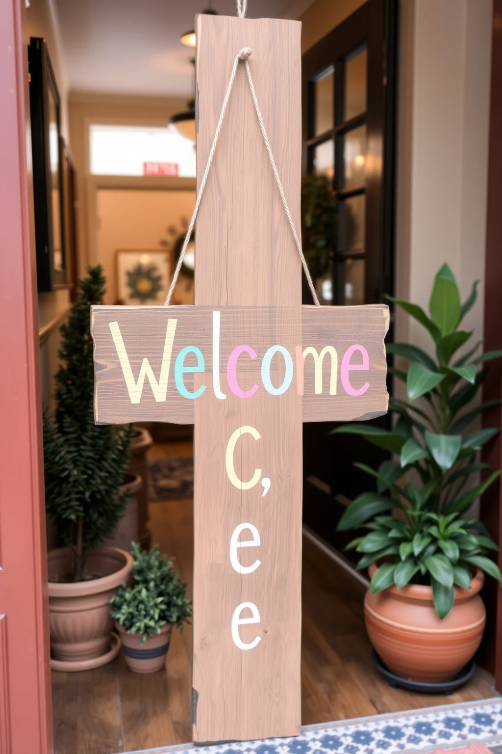 11. A Welcoming Sign