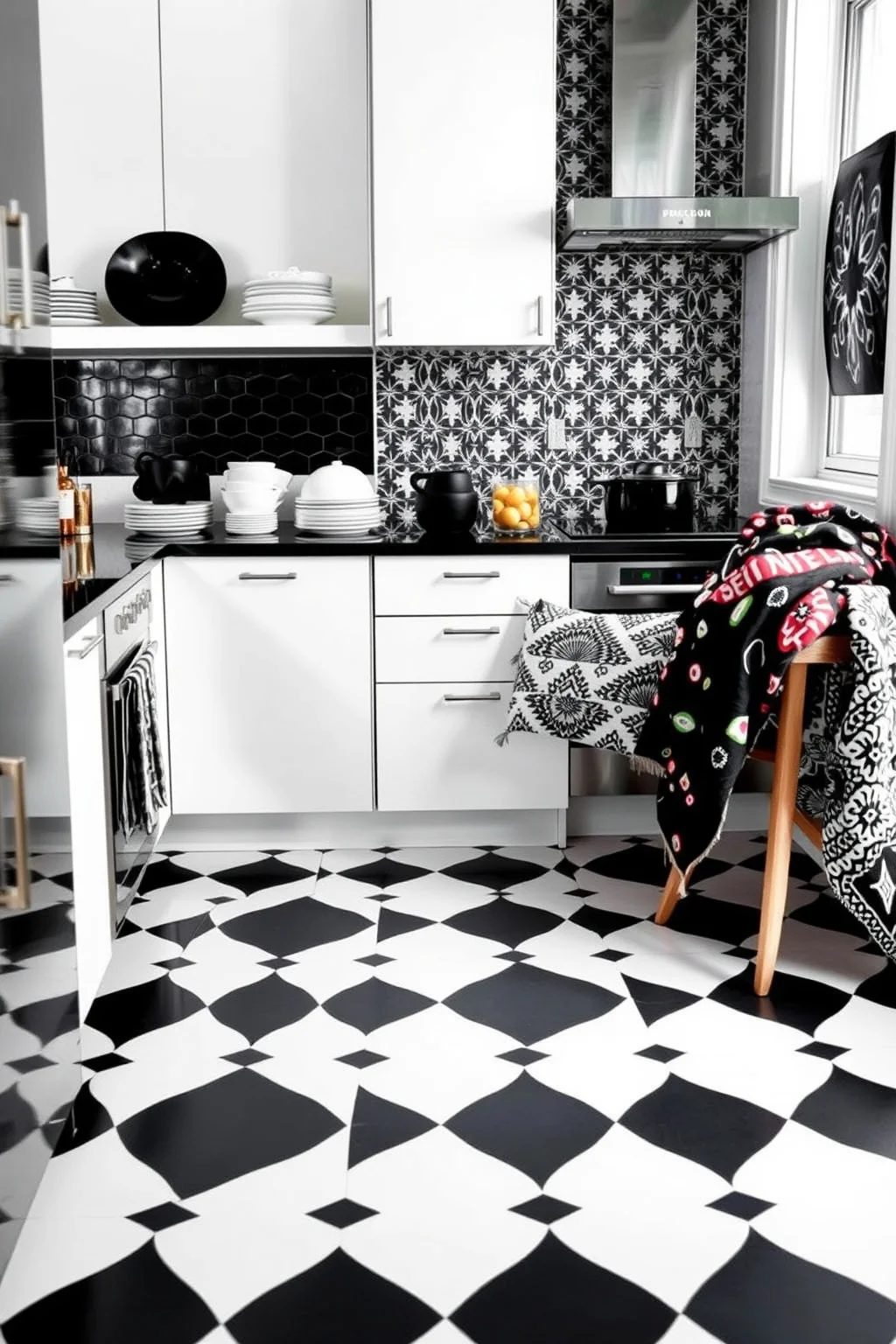 11. Bold Patterns in Monochrome