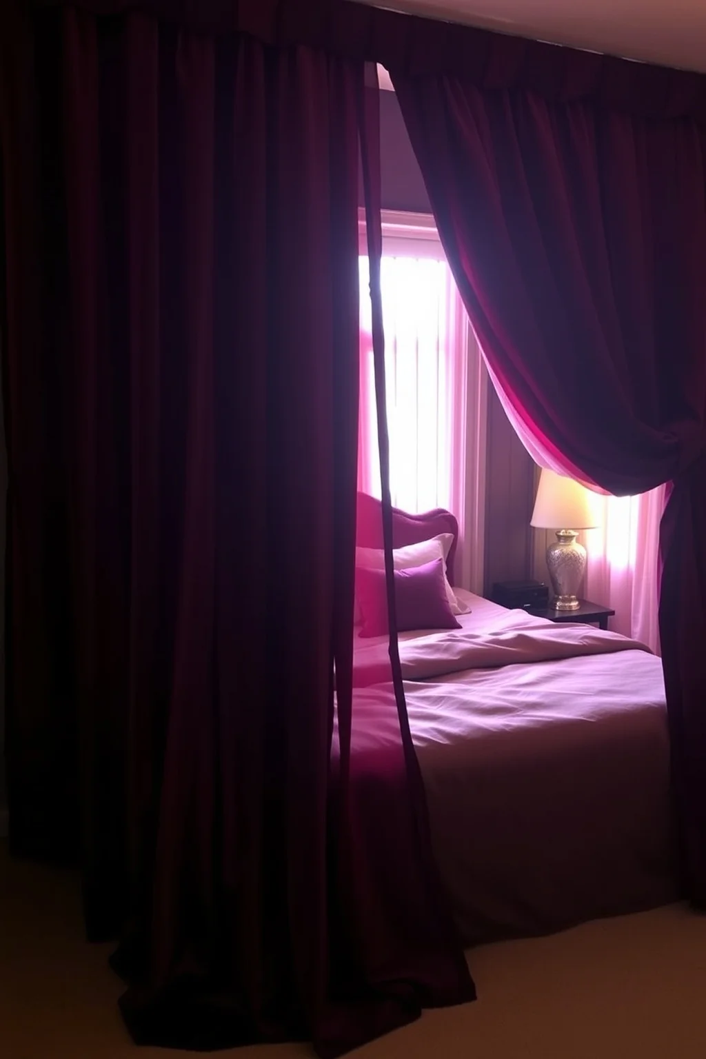 11. Dark Velvet Drapes