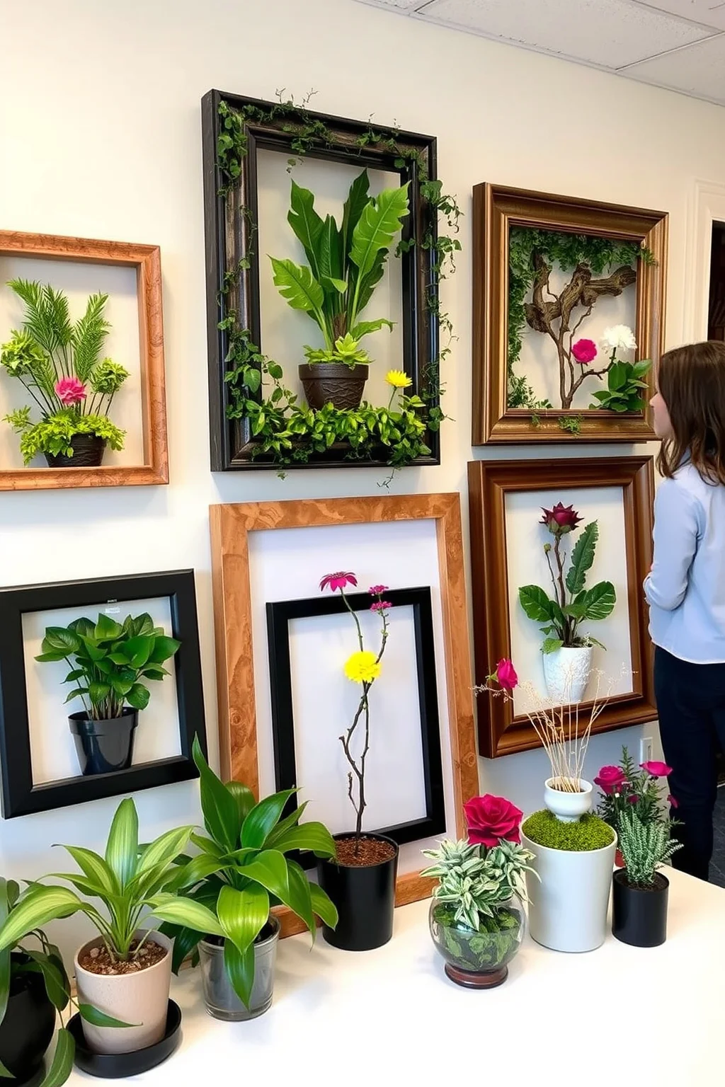11. Green Art Pieces