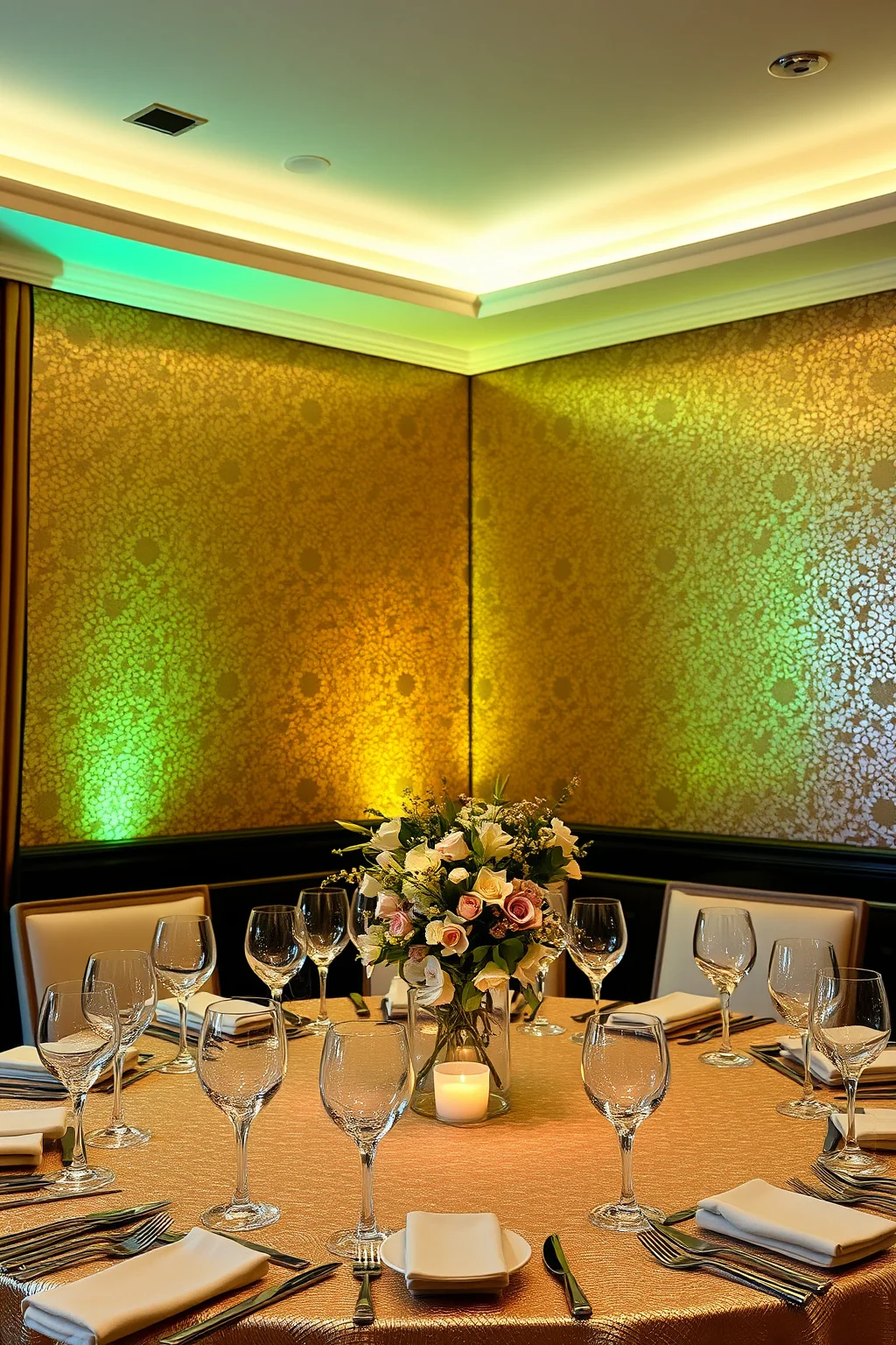 11. Metallic Accents