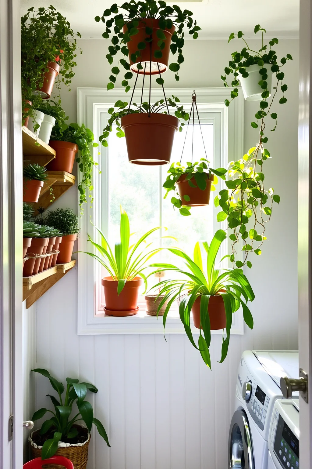 11. Mudroom Laundry Room Plants