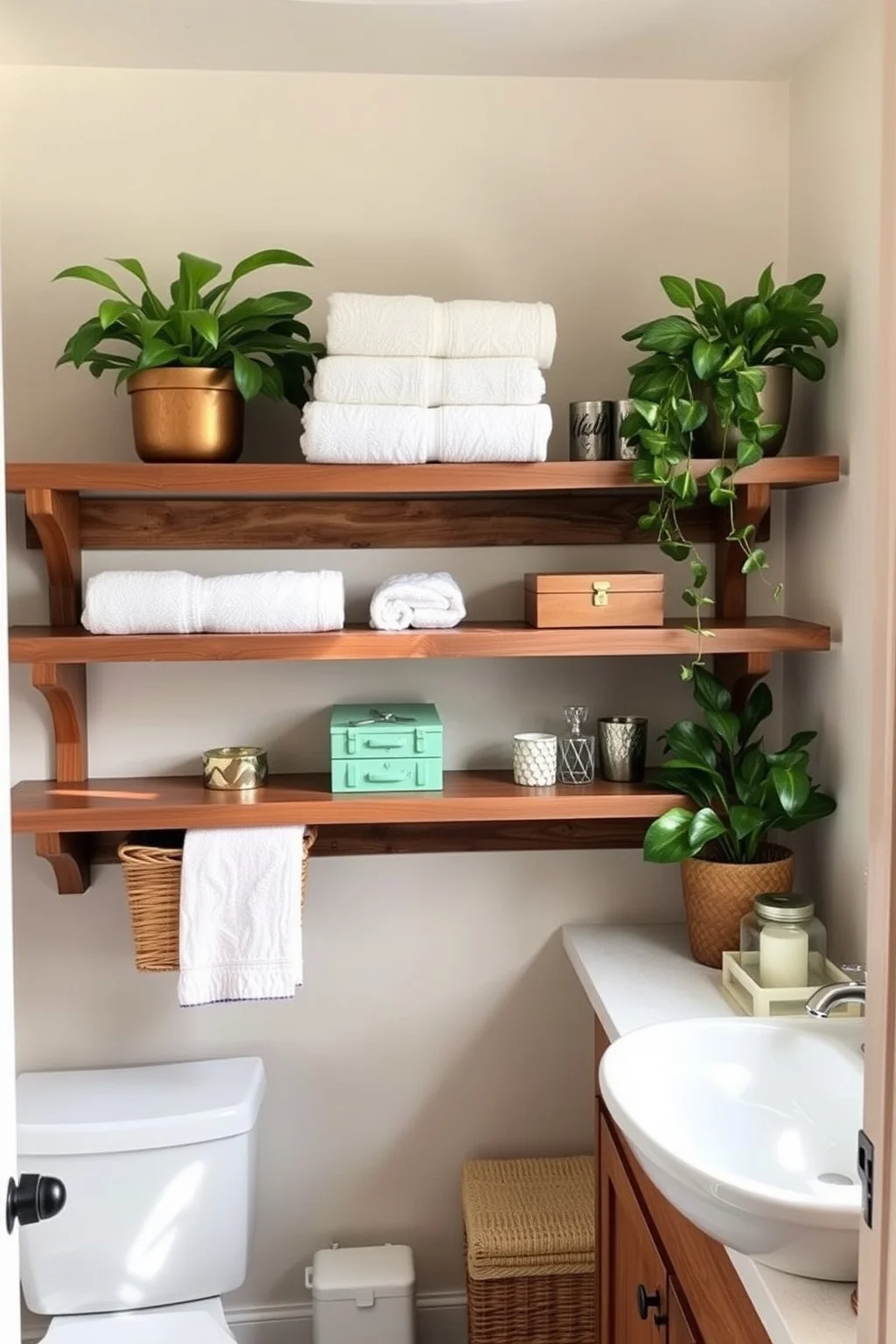 11. Open Shelving
